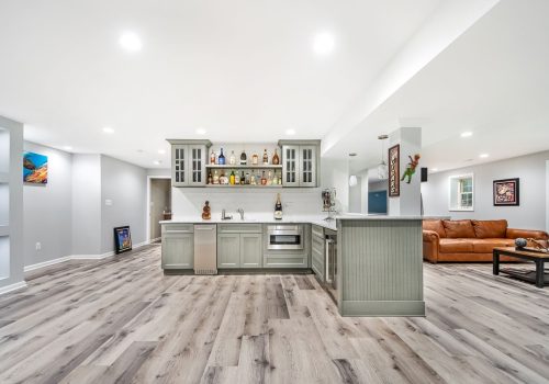 MK Construction & Renovation Basement Remodel